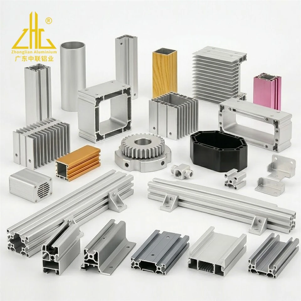 Profil Penyemperitan Aluminium 6063 Tersuai