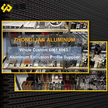 Seluruh Custom 6061 6063 Pembekal Profil Penyemperitan Aluminium