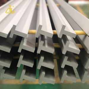 Profil Aluminium Dengan Slot T Rata
